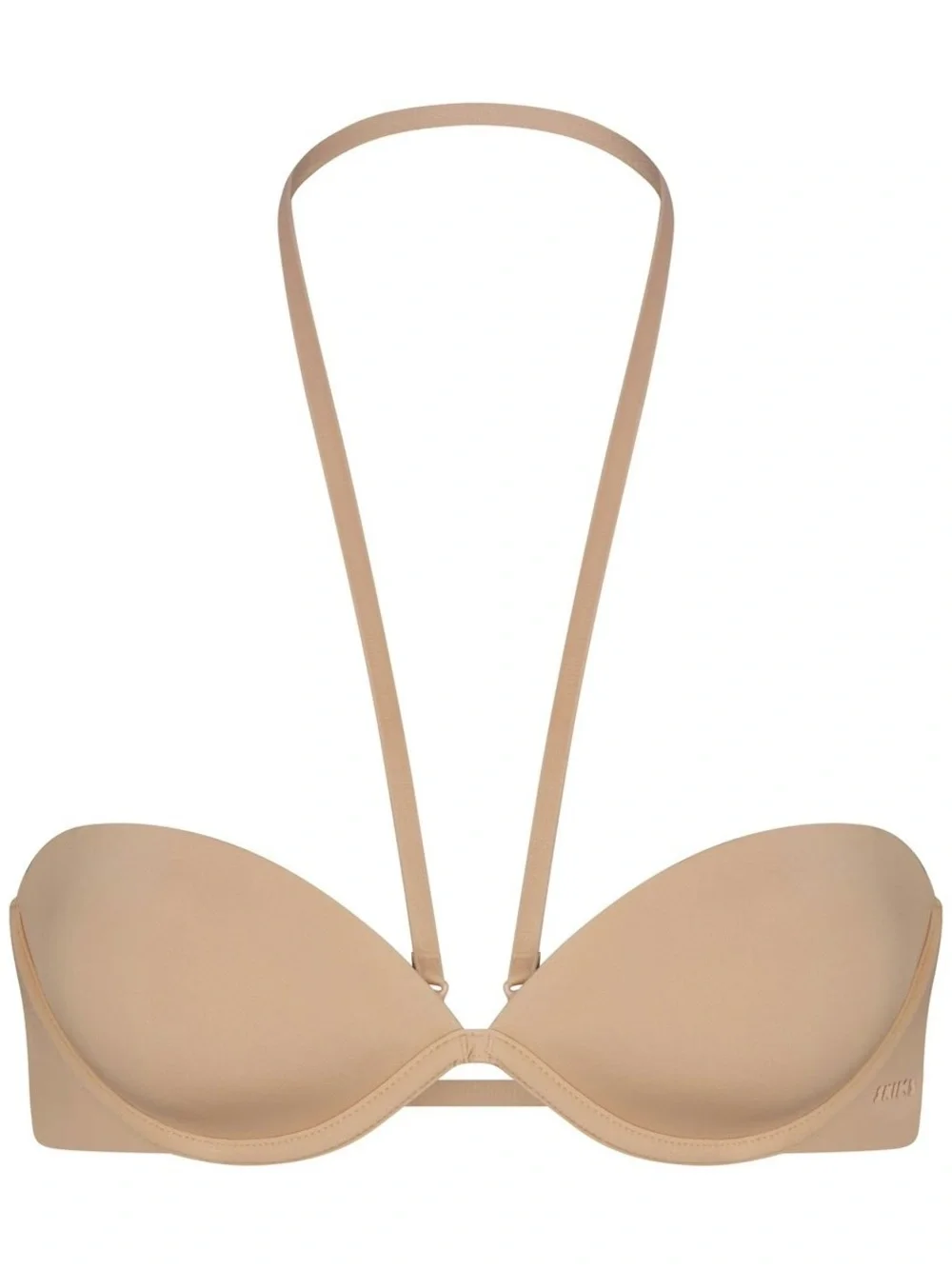SKIMS Light Beige Strap-Convertible Push-Up Bra
